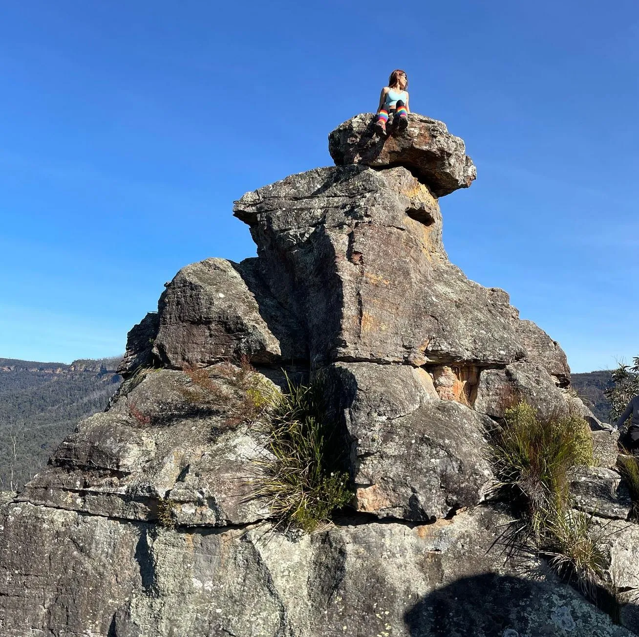 Exploring the Ruined Castle, Blue Mountains